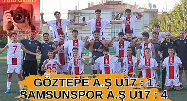Samsunspor U17 Göztepe AŞ'yi 4'ledi