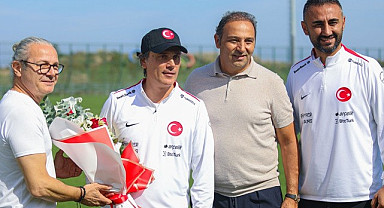 A Milli Takım Batıpark Tesisleri’nde yenileme antrenmanı yaptı