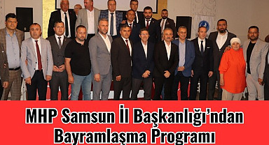 MHP Samsun'da yoğun katılımlı bayramlaşma