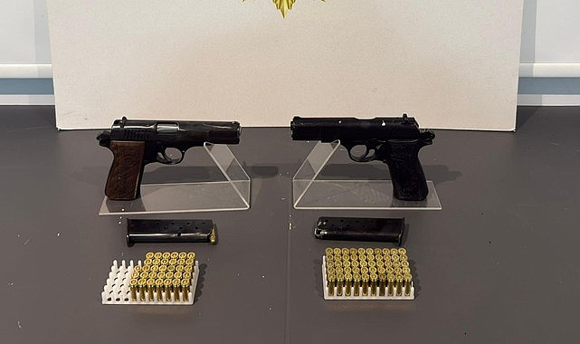 Tekkeköy’de Ruhsatsız Silah Operasyonu