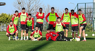 SAMSUNSPOR U19 TAKIMI, GALATASARAY MAÇI HAZIRLIKLARINI TAMAMLADI