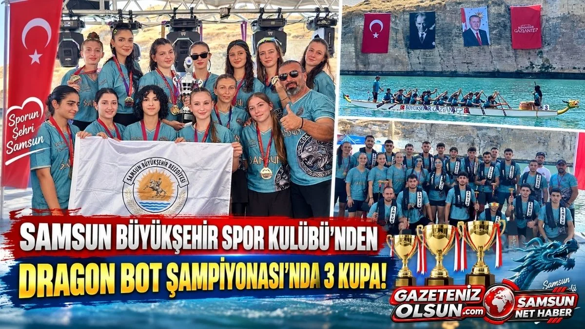Samsunlu Sporculardan Rumkale’de Büyük Başarı