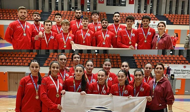 OMÜ Voleybol Takımından çifte zafer... Samsun Haberleri