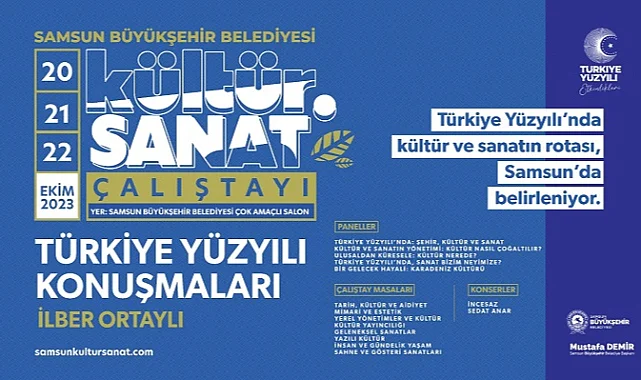 Kültür ve sanatın rotası Samsun’da belirleniyor