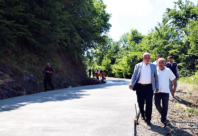 Başkan Sandıkçı Sahada Çalışmaları Dronla Yerinde İnceledi - Fotoğraf 2