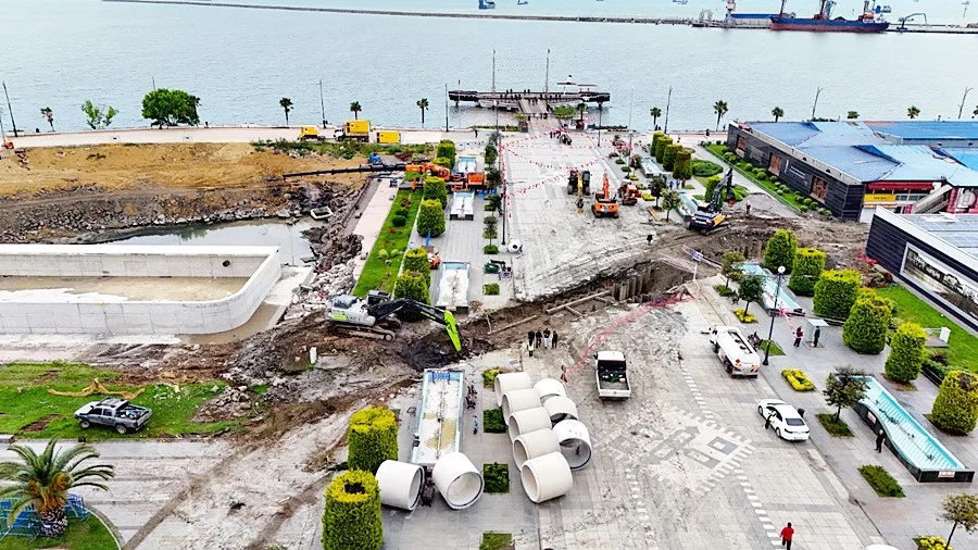 Samsun'da İlkadım'ın ana atık su hattı güçleniyor - Fotoğraf 2