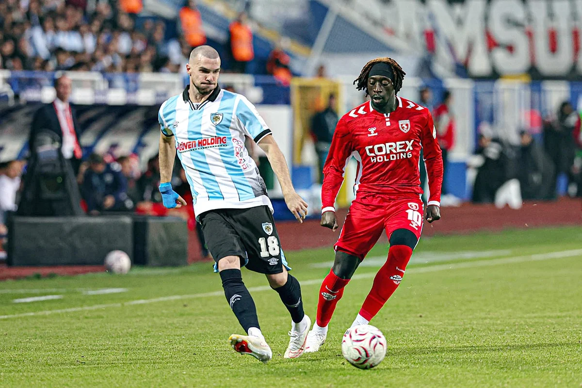 Samsunspor’un Erzurum’da Yüzü Gülmedi, Samsunspor Erzurumspor maç fotoğrafları - Fotoğraf 6