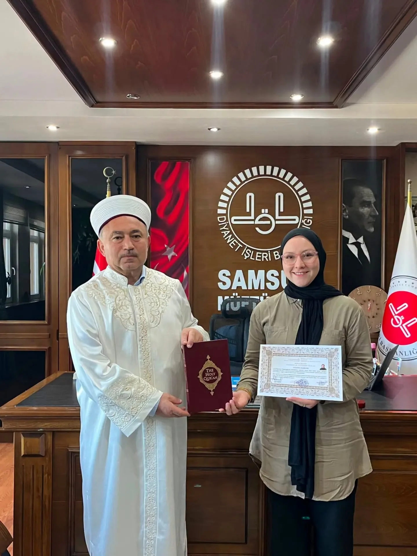Meksikalı Katia Salazar Cruz Samsun’da Müslüman Oldu - Fotoğraf 1