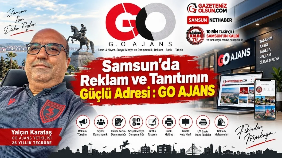 Samsun’da 26 Yıllık Tecrübe GO Ajans ile Markanızı Geleceğe Taşıyın - Fotoğraf 1