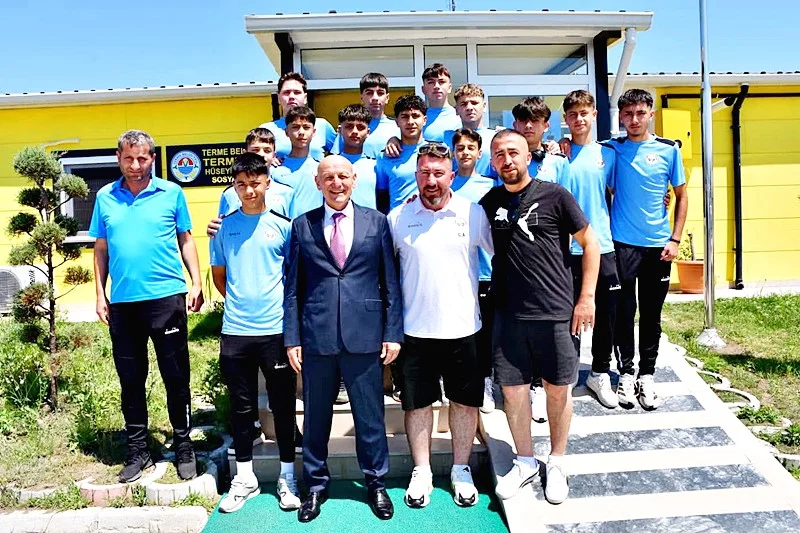 Terme Futbol Kulübü 157 takım arasından finale yükseldi, Başkan Kul'dan tam destek! - Fotoğraf 1