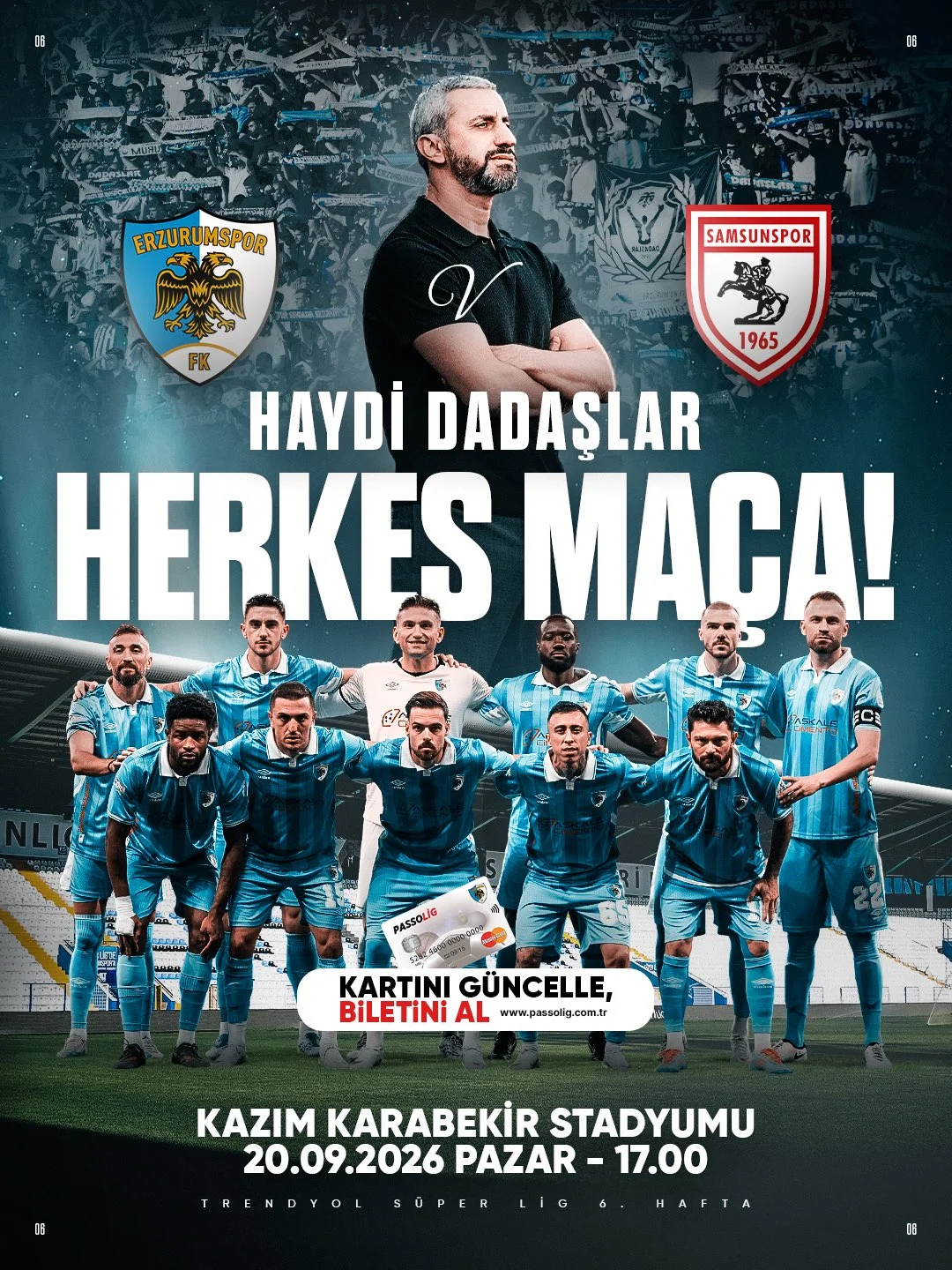 Dadaşlardan taraftara çağrı, Erzurum’da Samsunspor Alarmı! İki Takımda da Hazırlıklar Sürüyor - Fotoğraf 1