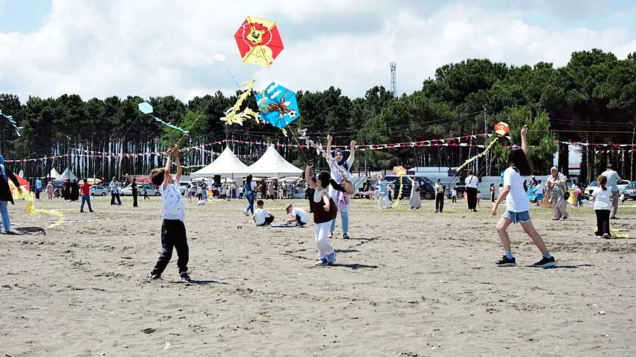 Terme Sahili Festival Alanı’nda Uçurtma Şenliği - Fotoğraf 1
