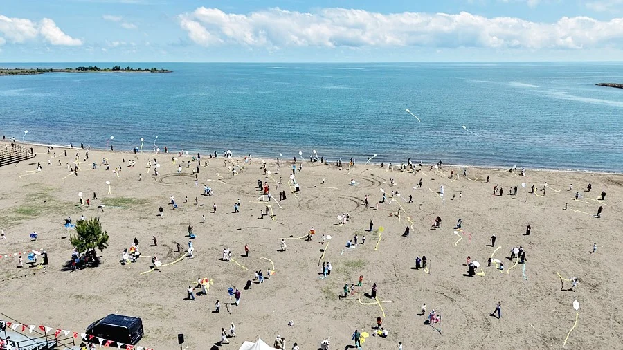 Terme Sahili Festival Alanı’nda Uçurtma Şenliği - Fotoğraf 9