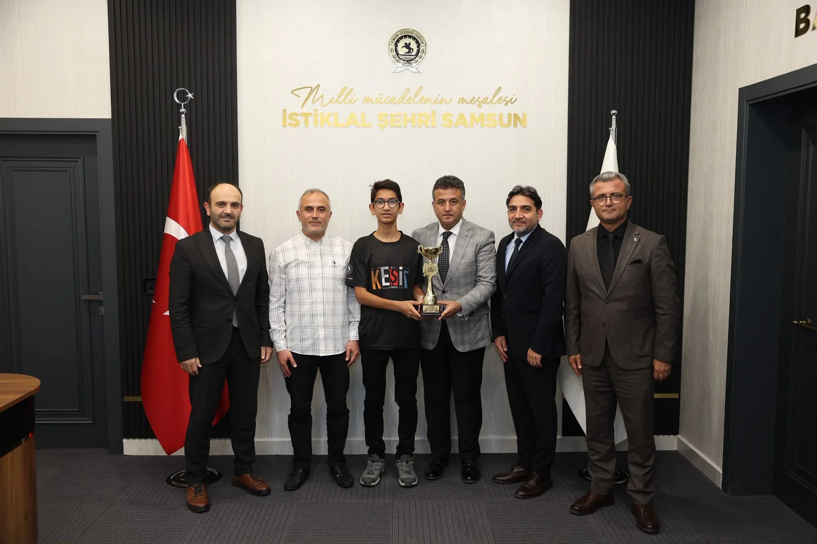 Samsun’un Genç Gururu Kerem Yiğit’ten Halit Doğan’a Ziyaret - Fotoğraf 2