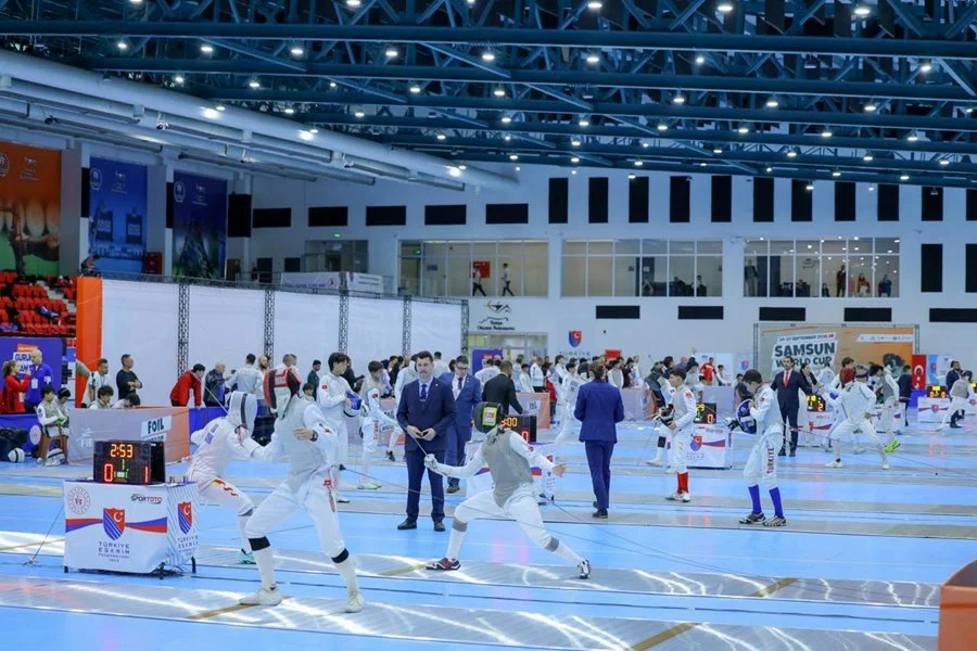 Samsun’da Flöre Dünya Kupası Heyecanı! 52 Ülkeden 606 Sporcu - Fotoğraf 4