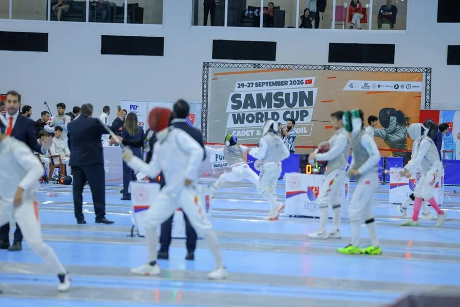 Samsun’da Flöre Dünya Kupası Heyecanı! 52 Ülkeden 606 Sporcu - Fotoğraf 9