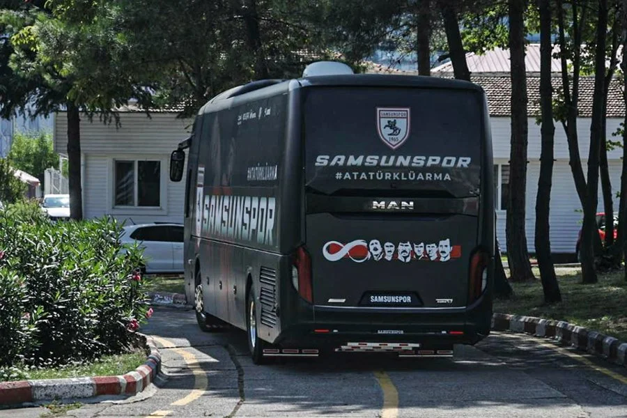 Samsunspor, Çaykur Rizespor maçı hazırlıklarını tamamladı, Rize'ye hareket etti! - Fotoğraf 2