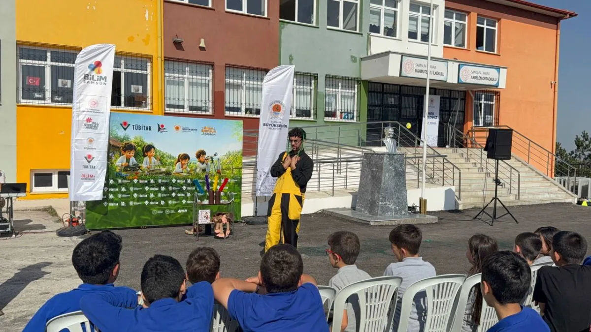 Samsun Bilim Samsun Köy Okullarında! Uzay Atölyesi Kavak’ta - Fotoğraf 4