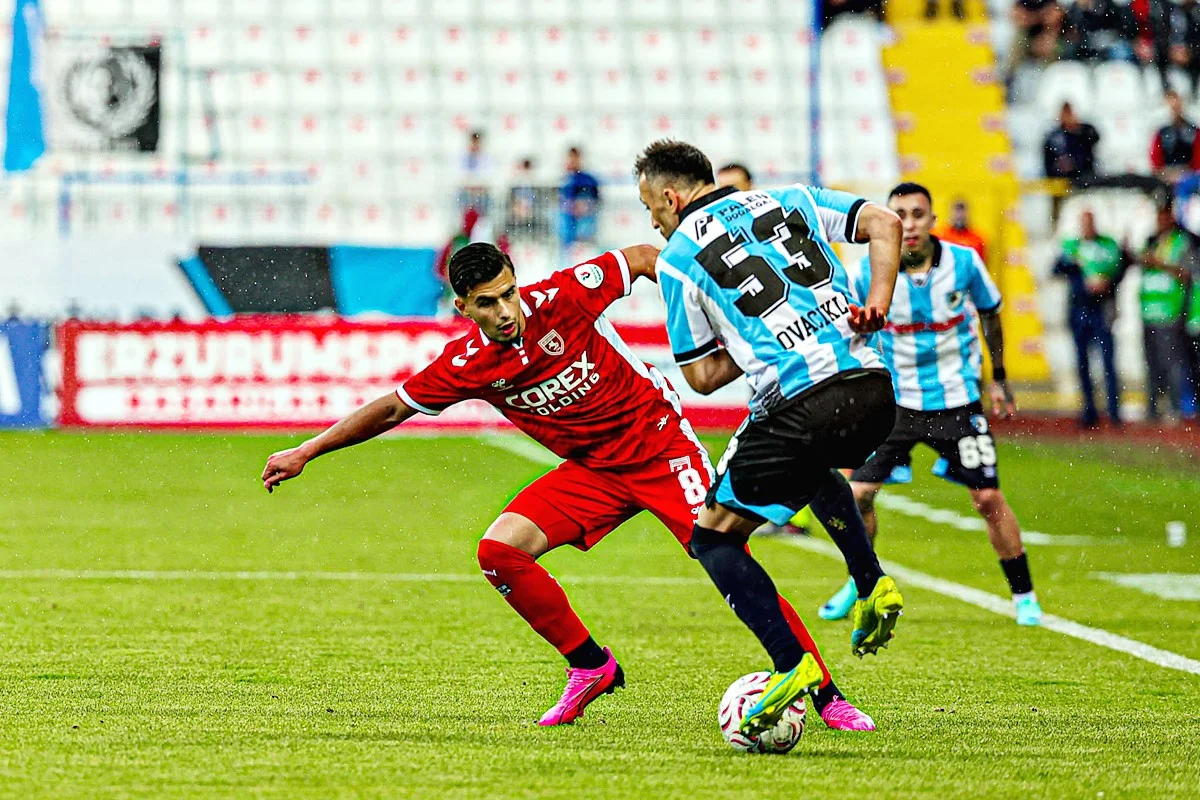 Samsunspor’un Erzurum’da Yüzü Gülmedi, Samsunspor Erzurumspor maç fotoğrafları - Fotoğraf 3