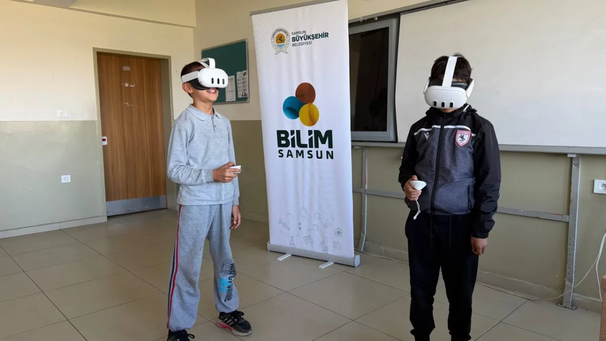 Samsun Bilim Samsun Köy Okullarında! Uzay Atölyesi Kavak’ta - Fotoğraf 8