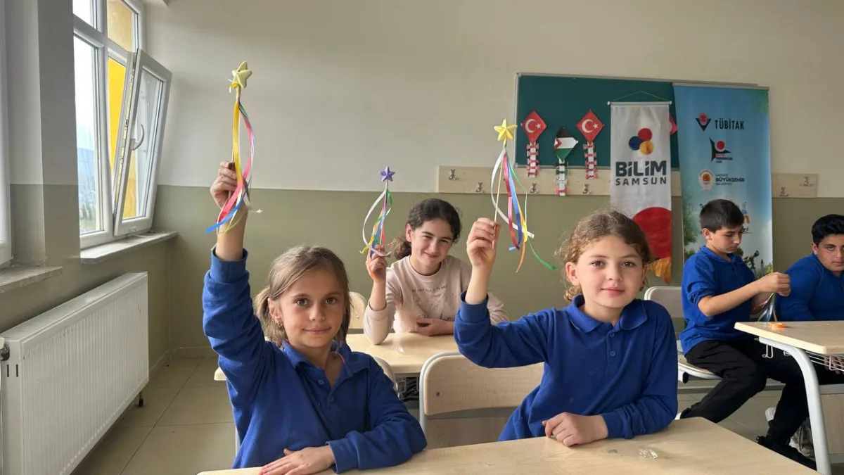 Samsun Bilim Samsun Köy Okullarında! Uzay Atölyesi Kavak’ta - Fotoğraf 6