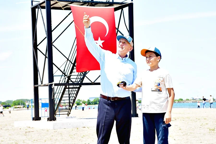 Terme Sahili Festival Alanı’nda Uçurtma Şenliği - Fotoğraf 7