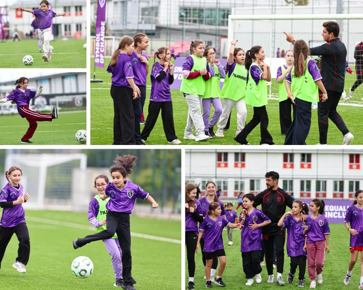 Samsunspor’dan Kız Çocuklarına Futbol Etkinliği: Yeni Tarih 23 Ekim - Fotoğraf 1