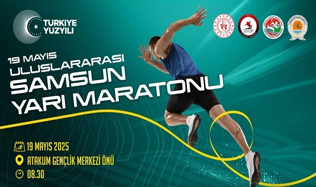 Samsun'da 19 Mayıs Uluslararası Yarı Maratonu! Katılım ücretsiz - Resim 1