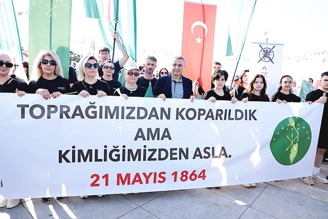 Samsun'da 10 Bin Çerkes, Soykırım ve Sürgünü Andı - Resim 8