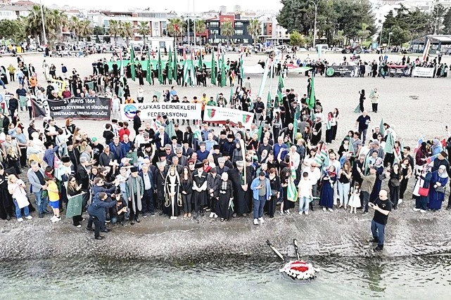 Samsun'da 10 Bin Çerkes, Soykırım ve Sürgünü Andı - Resim 24