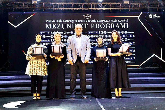 SAMSUN KEŞİF KAMPÜSÜ VE CANİK ÖZDEMİR BAYRAKTAR KEŞİF KAMPÜSÜ İLK MEZUNLARINI VERDİ - Resim 14