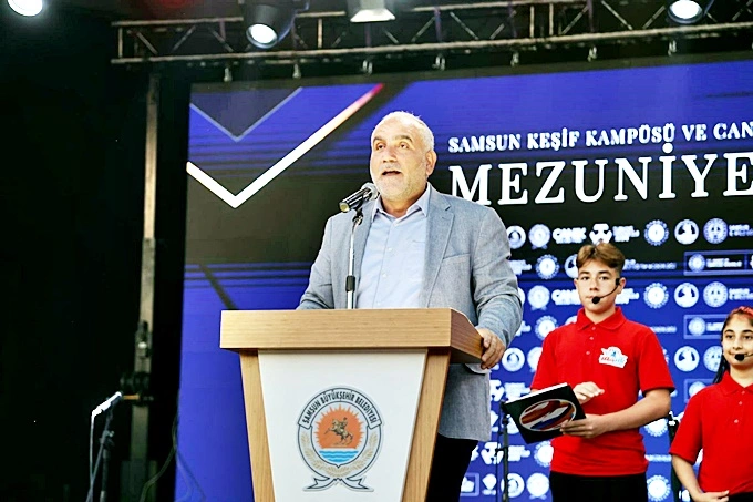 SAMSUN KEŞİF KAMPÜSÜ VE CANİK ÖZDEMİR BAYRAKTAR KEŞİF KAMPÜSÜ İLK MEZUNLARINI VERDİ - Resim 15