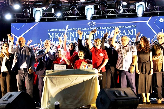 SAMSUN KEŞİF KAMPÜSÜ VE CANİK ÖZDEMİR BAYRAKTAR KEŞİF KAMPÜSÜ İLK MEZUNLARINI VERDİ - Resim 18
