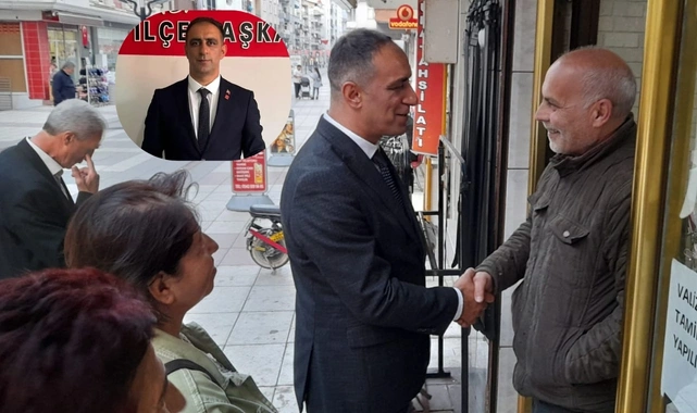 Canik CHP İlçe Başkanı Ali Kemal Küçükarslan’dan Esnaf Ziyareti - Resim 1