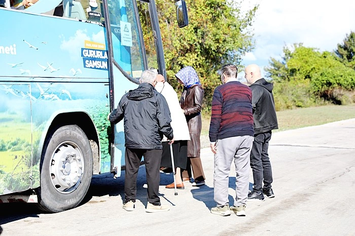 SAMSUN BÜYÜKŞEHİR BELEDİYESİ YAŞLILARA NEFES OLUYOR - Resim 7