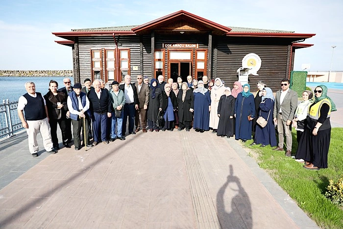 SAMSUN BÜYÜKŞEHİR BELEDİYESİ YAŞLILARA NEFES OLUYOR - Resim 8