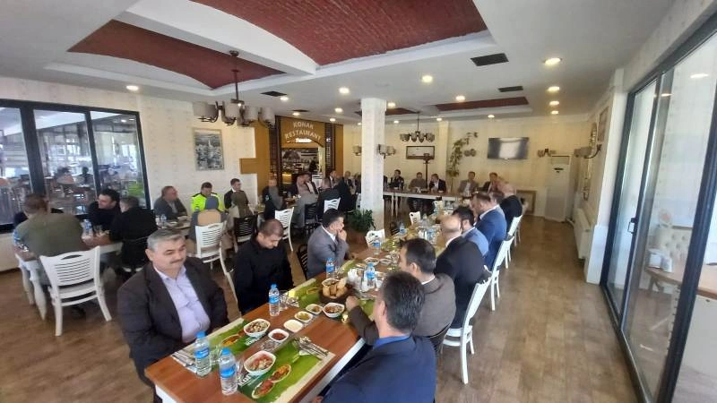 Havza Kaymakamı Nayman’a veda yemeği - Resim 2