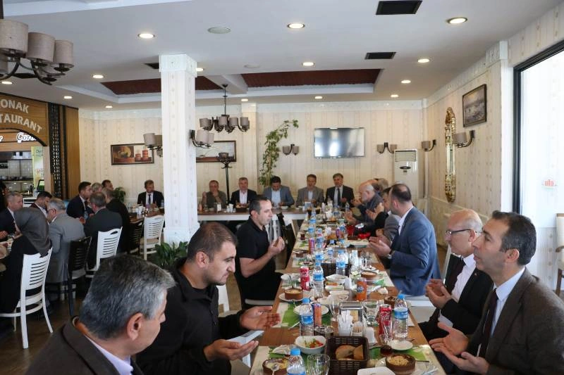 Havza Kaymakamı Nayman’a veda yemeği - Resim 3