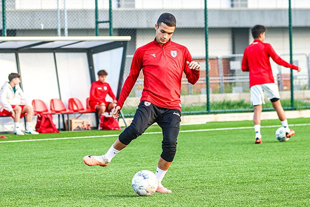 Samsunspor U17 Trabzonspor maçına hazırlanıyor - Resim 3