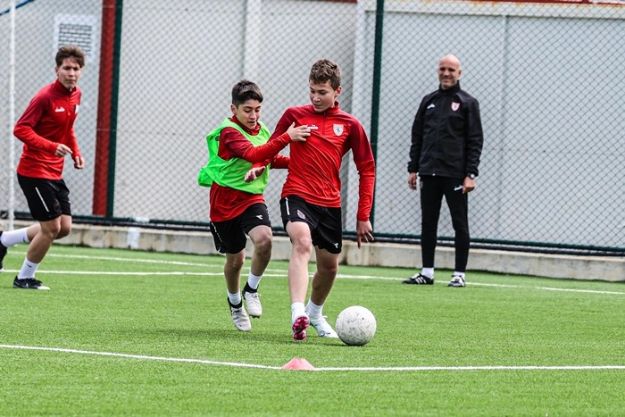 TFF Double Pass Samsunspor Akademi'yi ziyaret etti - Resim 3