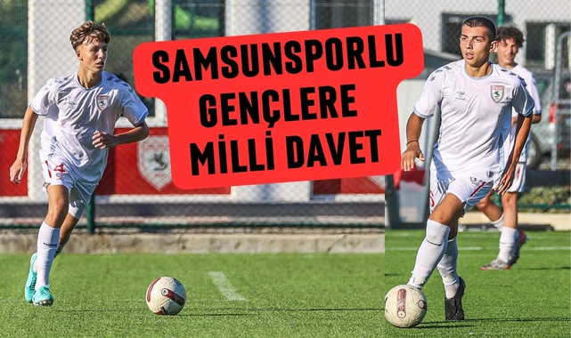 Samsunsporlu Kuzey Ersoy ve Yusuf Koloğlu'na Milli Davet - Resim 1
