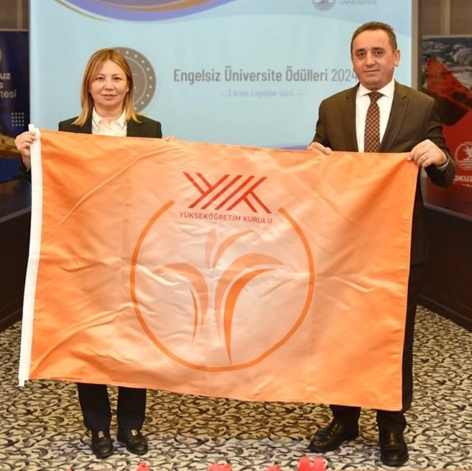 OMÜ Engelsiz Üniversite Ödülleri'nde 8 Turuncu Bayrak ödülüne layık görüldü - Resim 5