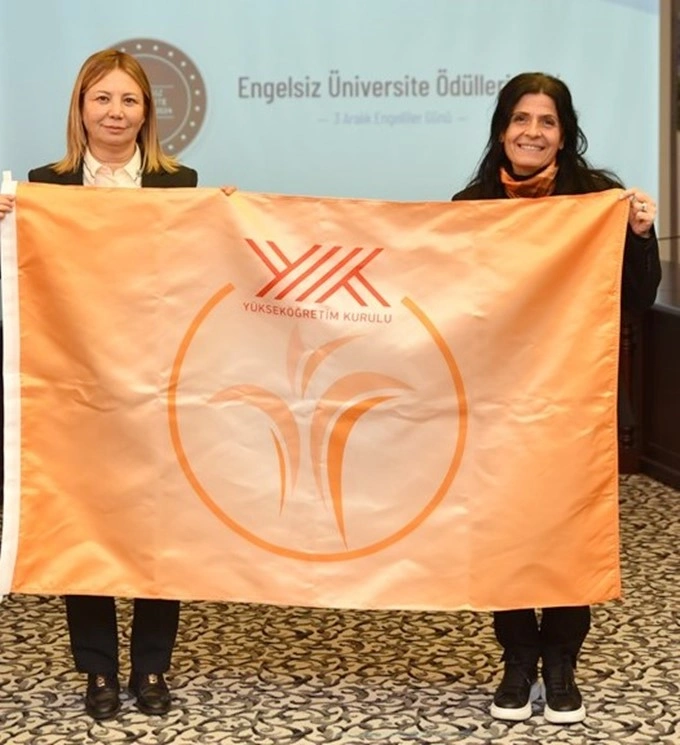 OMÜ Engelsiz Üniversite Ödülleri'nde 8 Turuncu Bayrak ödülüne layık görüldü - Resim 7