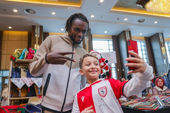 Samsunspor Kulübü ve Güçlü Kadınlar Platformu'ndan Yılbaşı Şenliği - Resim 9