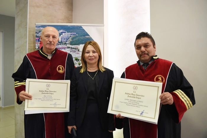 Samsun'da 155 Akademisyen Profesörlük Belgelerini Törenle Teslim Aldı - Resim 3