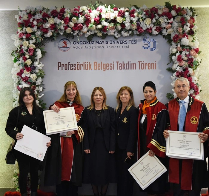 Samsun'da 155 Akademisyen Profesörlük Belgelerini Törenle Teslim Aldı - Resim 6