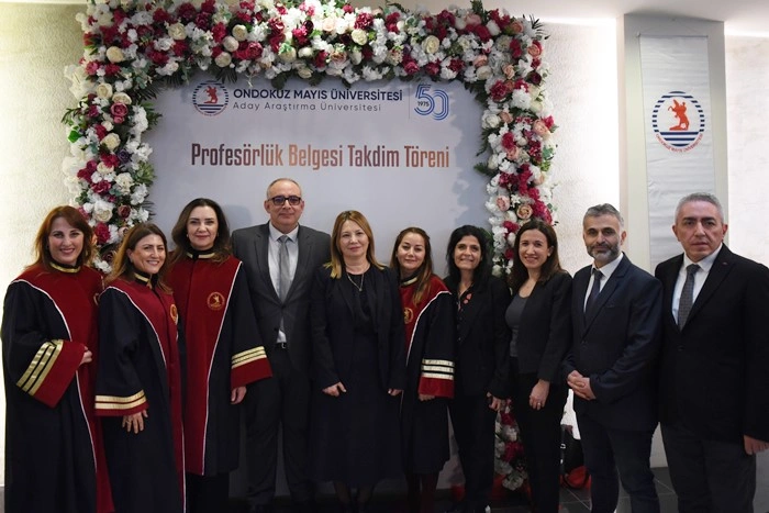 Samsun'da 155 Akademisyen Profesörlük Belgelerini Törenle Teslim Aldı - Resim 10