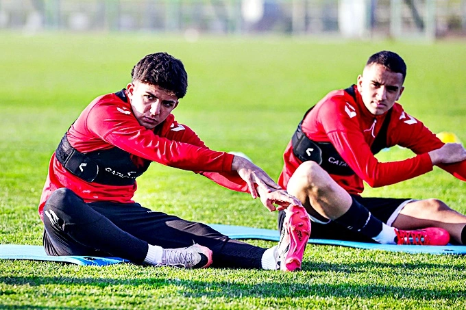 Samsunspor U19 Takımı Bodrum FK Maçı Hazırlıklarına Başladı - Resim 3