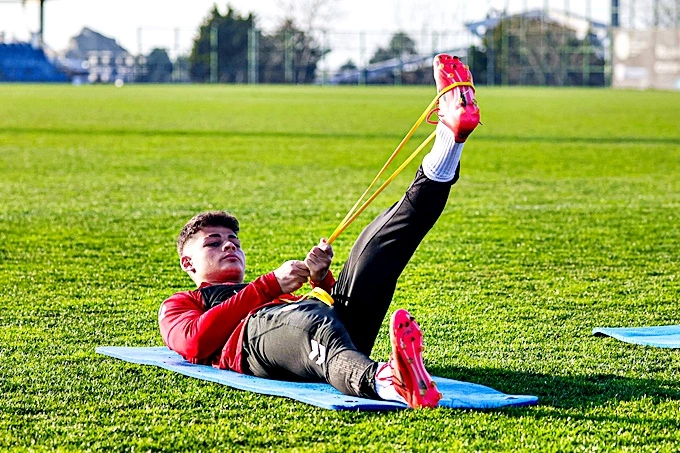Samsunspor U19 Takımı Bodrum FK Maçı Hazırlıklarına Başladı - Resim 5