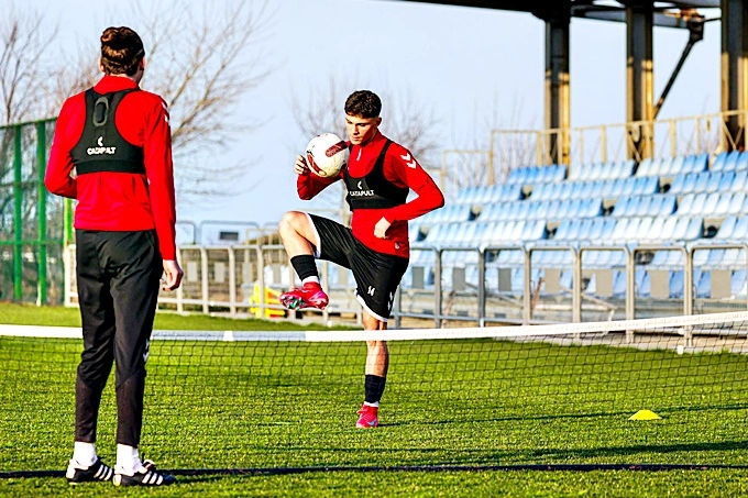 Samsunspor U19 Takımı Bodrum FK Maçı Hazırlıklarına Başladı - Resim 6